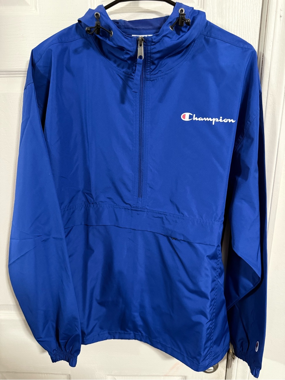 Champion Kids Royal Blue Pullover Rain Jacket